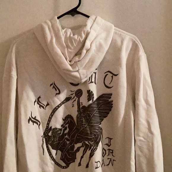 Jordan Hoodie Sweatshirt Size Medium - Picture 6 of 8